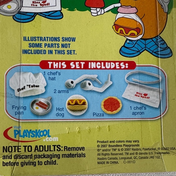 Mr. Potato Head | Chef Spud Toy NIB - Picture 4 of 7